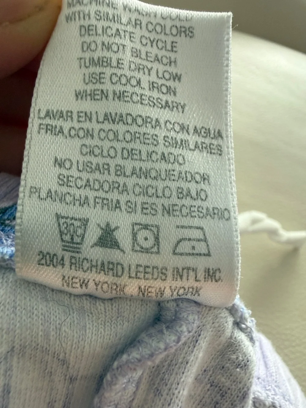 Disney Lavender Eeyore Women's Pajama Pants with Blue Character Print - Picture 6 of 7